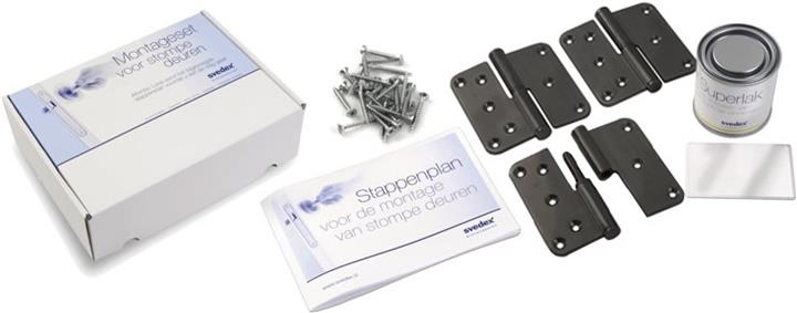 Montageset L - Zwart - Svedex Montageset R - Zwart - Svedex - Afbeelding 1