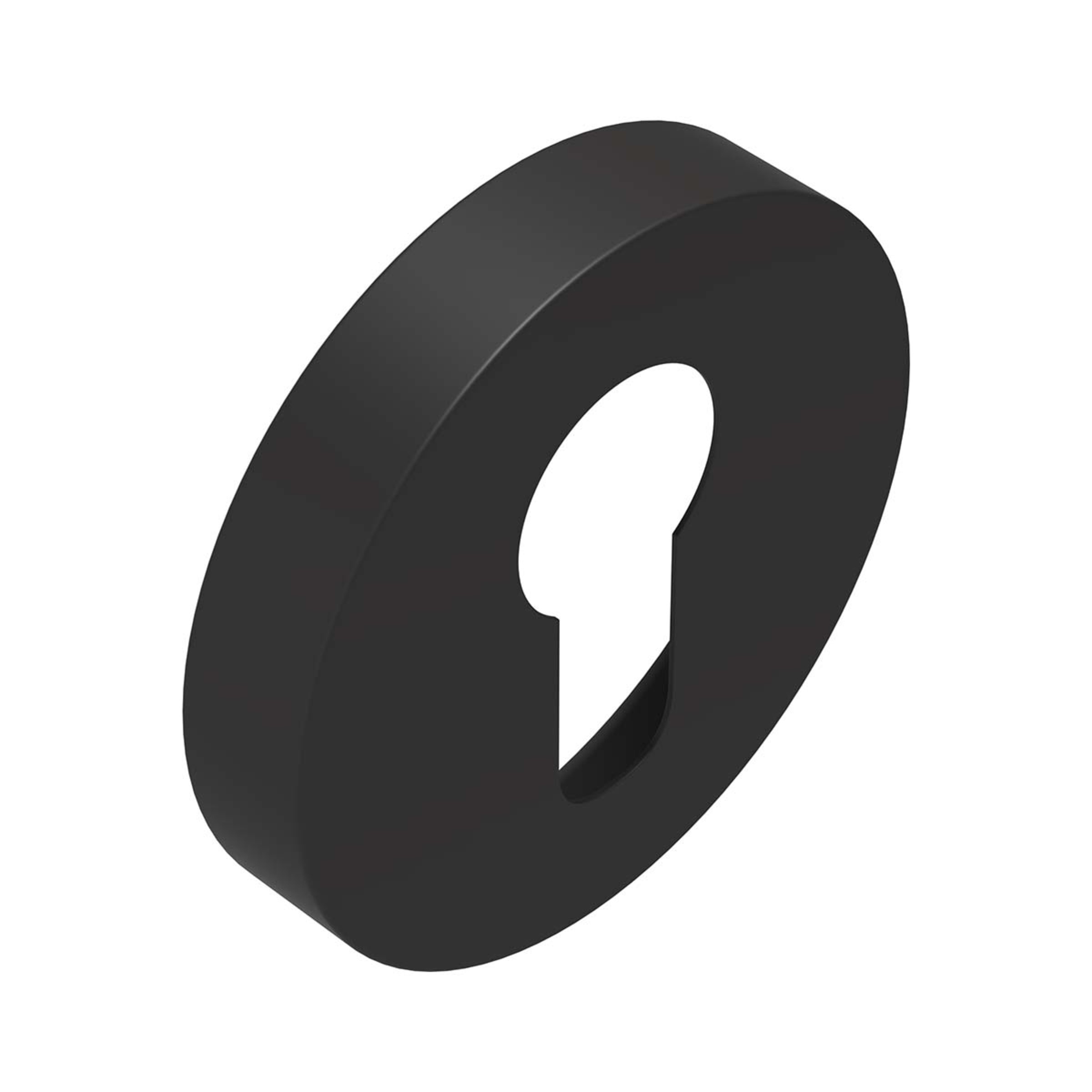 Productfoto_ARCCILIREG01ZWA_0_2400x2400 Cilinderrozet Arc Regular ZWA - Afbeelding 1