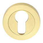 Cilinderrozet Astro Mat Messing