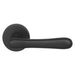 Deurkruk Hampton Mat Zwart