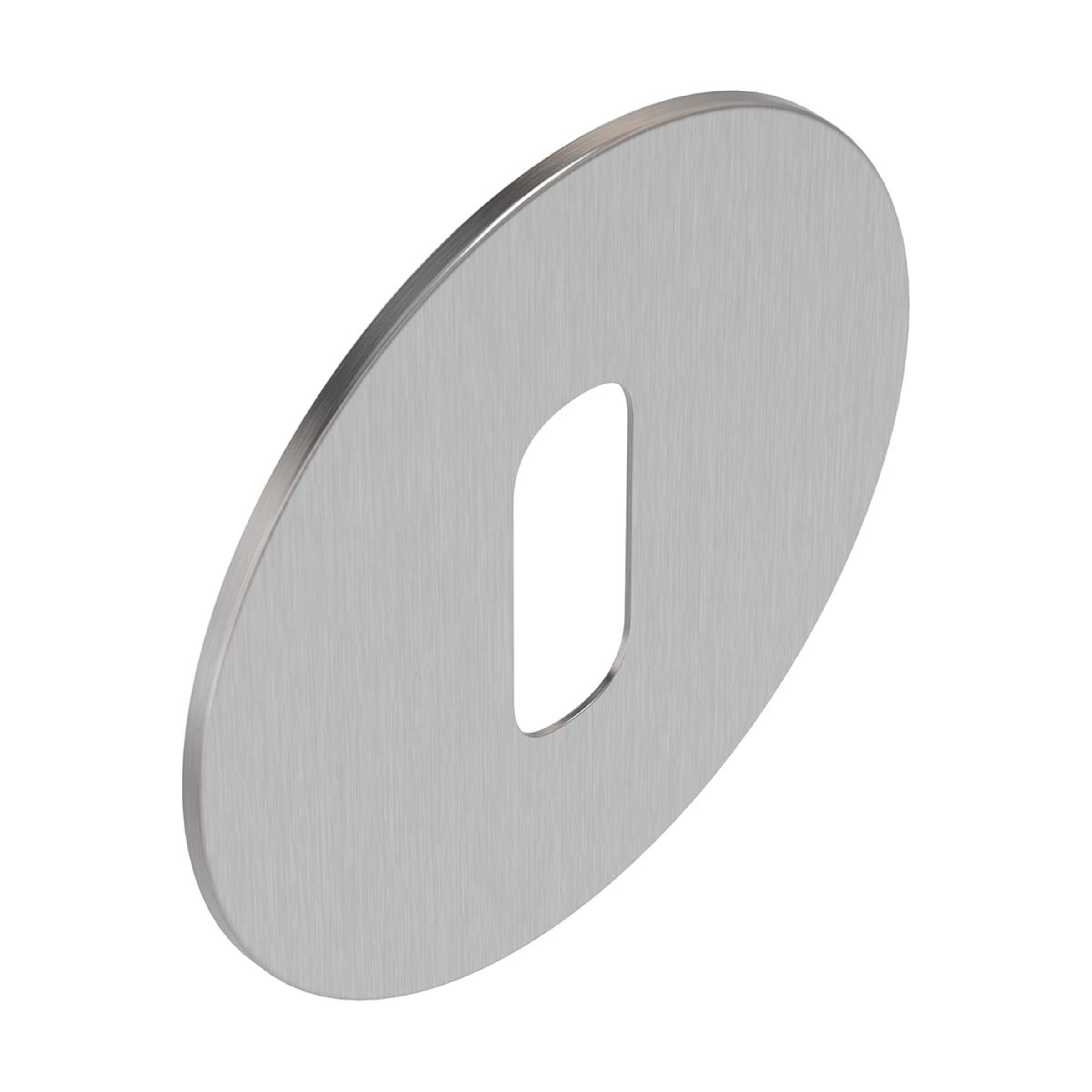 Productfoto_ORBISLEUFLA01RVS_0_2400x2400 Sleutelrozet Orbit Flat RVS - Afbeelding 1