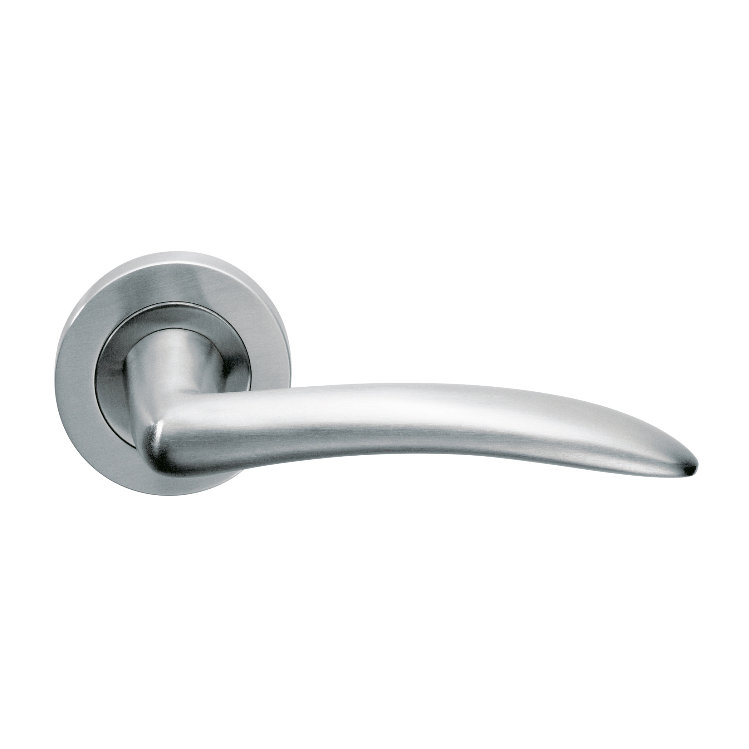 Productfoto_PERSKRUKRVS_0_2400x2400 Deurkruk Perseus Massief RVS - Afbeelding 1