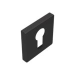 Cilinderrozet Quadrate Regular ZWA