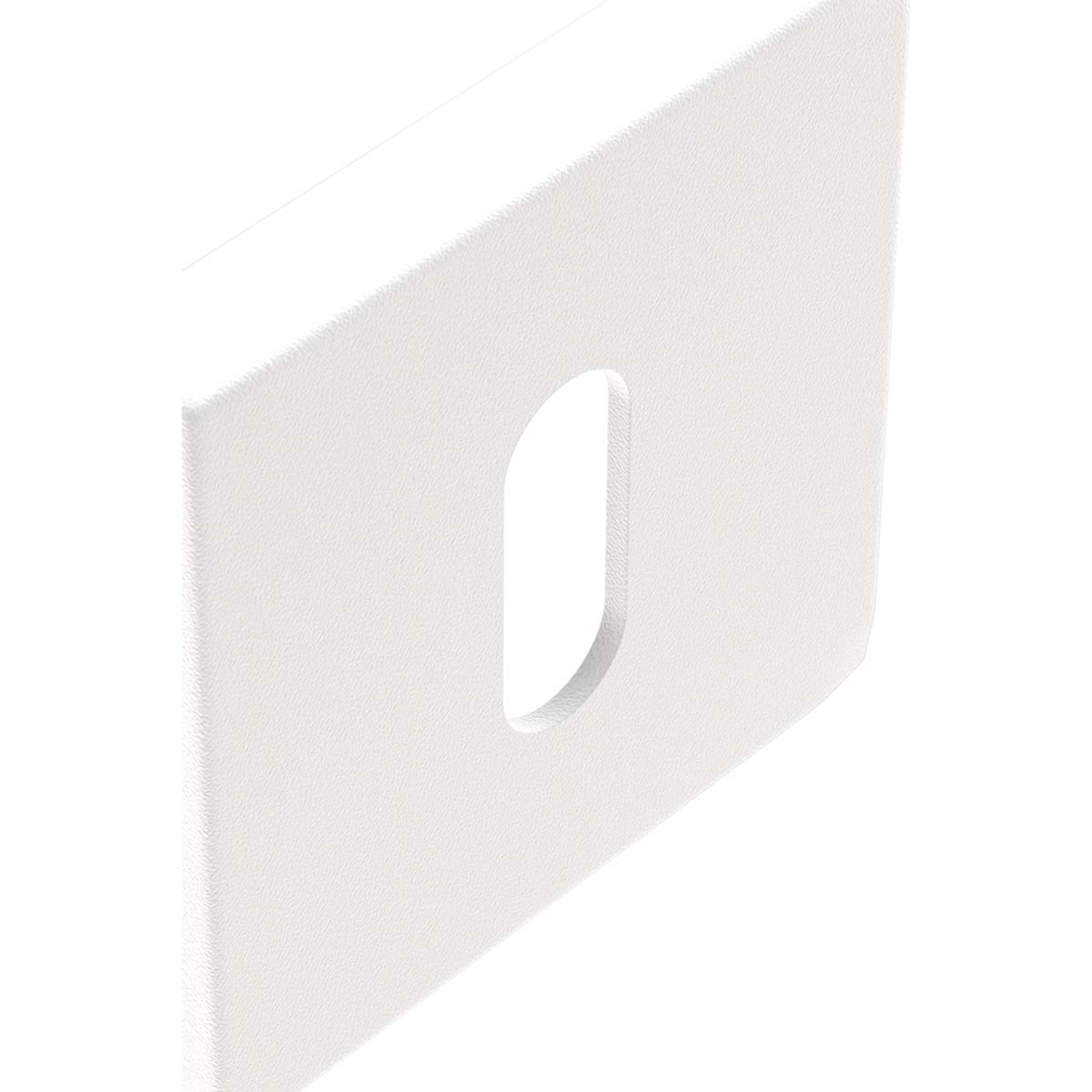 Productfoto_QUADSLEUREG01WIT_0_2400x2400 Sleutelrozet Quadrate Regular Wit - Afbeelding 1