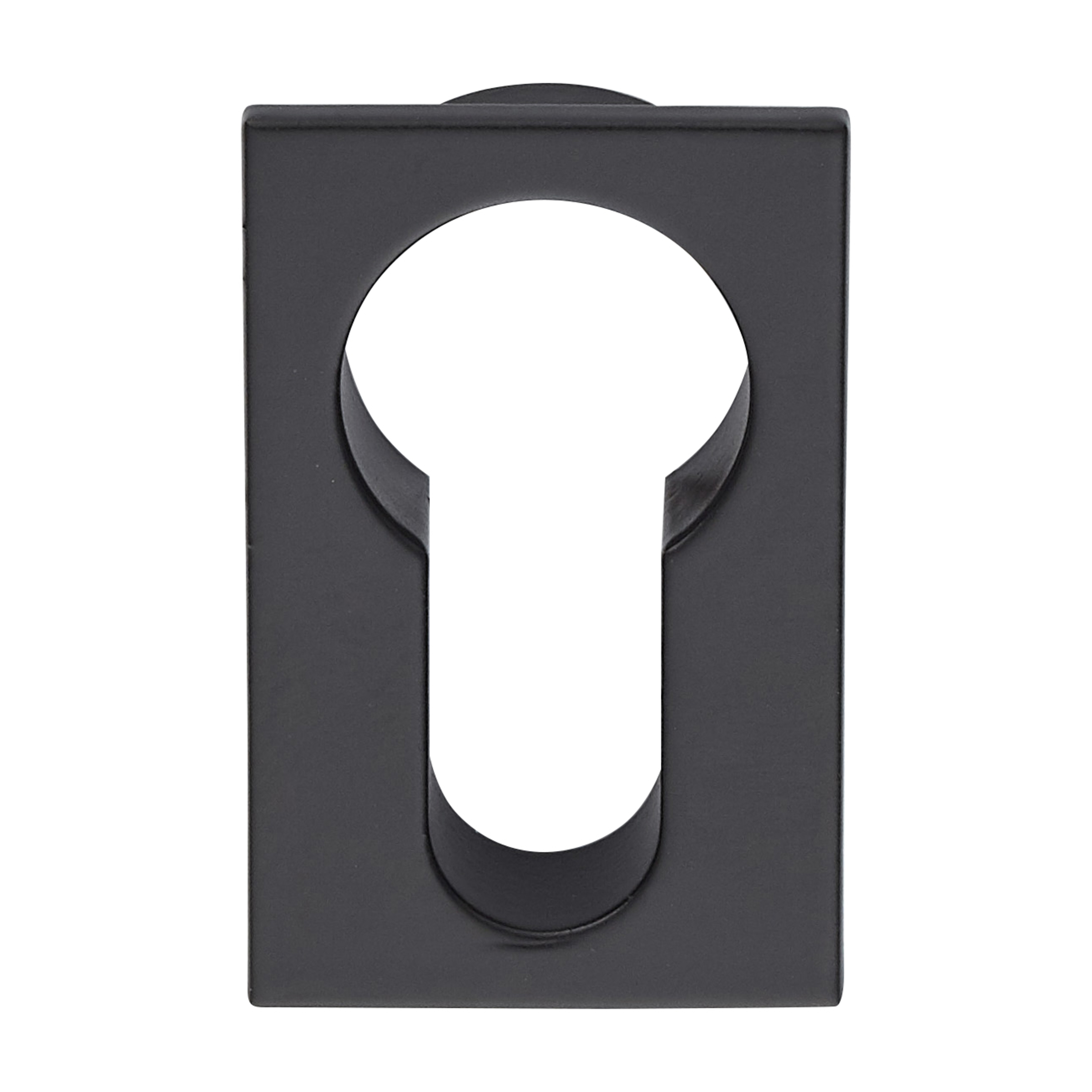 Productfoto_TULSCILIMINZWA_0_2400x2400 Cilinderrozet Tulsa Minimal Zwart - Afbeelding 1