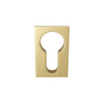 Cilinderrozet Tulsa Minimal Mat Messing