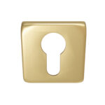 Cilinderrozet Tulsa Mat Messing