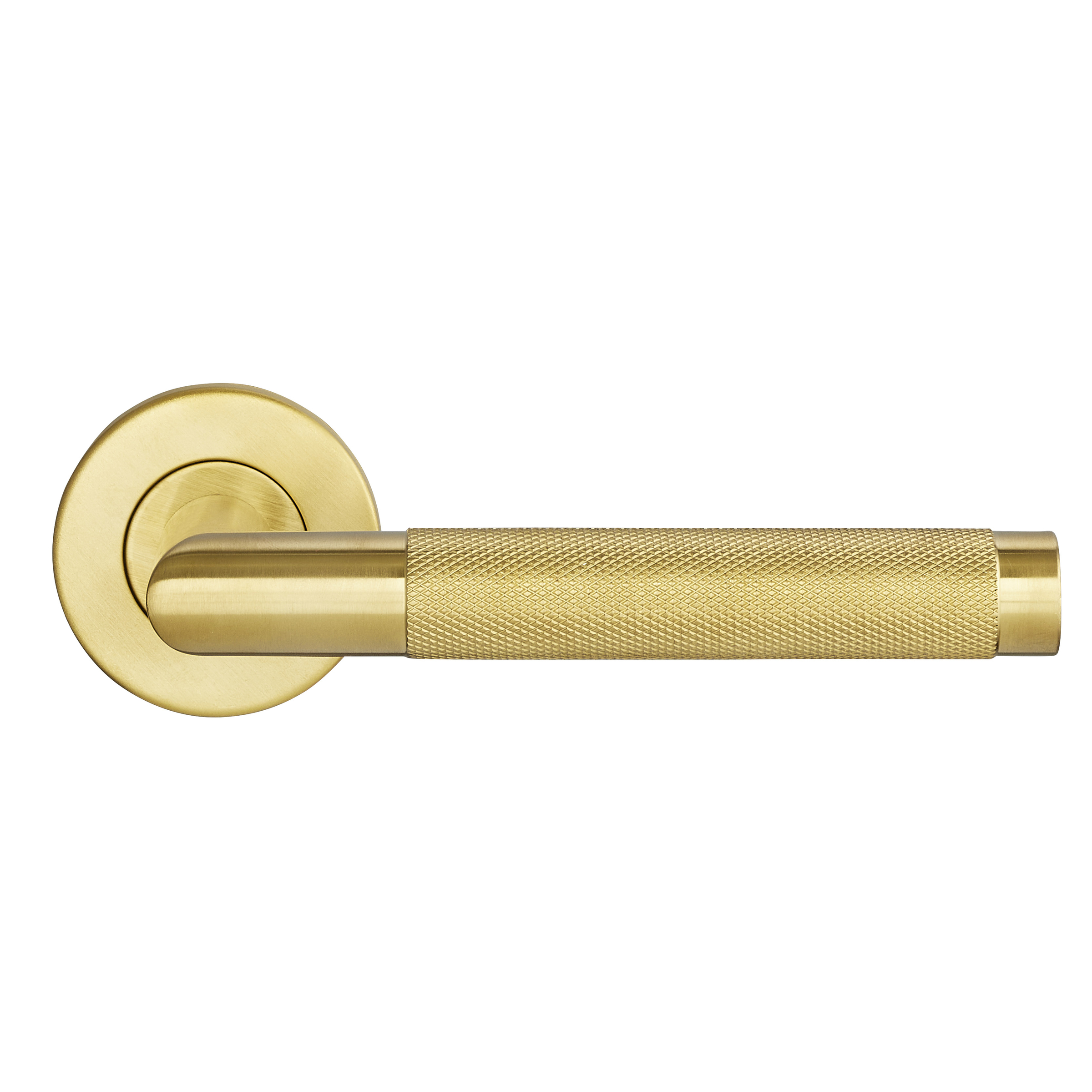 Productphoto_VELAKRUKMMS_0_2400x2400 Deurkruk Vela Mat Messing - Afbeelding 1