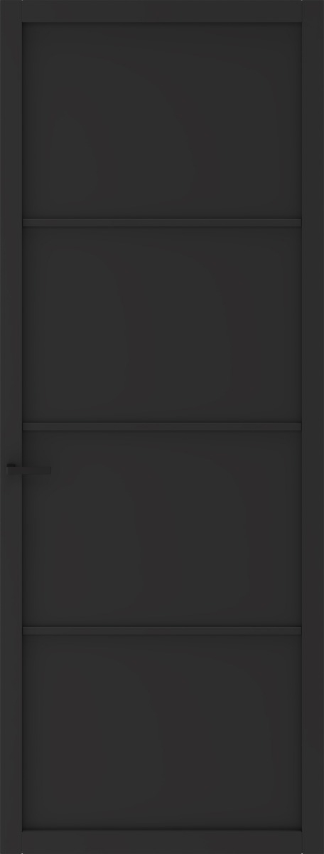 ssl_4904 Slimseries One Gegrond – 20 mm Roede – Zwart Gegrond (RAL 9011) – SSL 4904 - Afbeelding 1