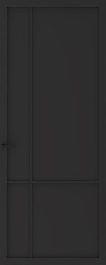 Slimseries One Gegrond – 20 mm Roede – Zwart Gegrond (RAL 9011) – SSL 4909