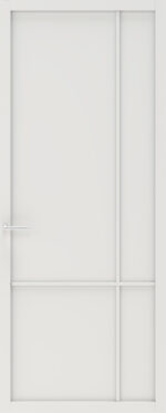 Slimseries One Gegrond – 20 mm Roede – Wit Gegrond (RAL 9010) – SSL 5007